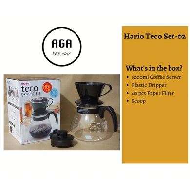 Hario Teco set 02 (Pour over)-HAR-TECO-S02