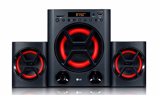 LG - LK72B Boom Blastic Multimedia Speakers (Black)