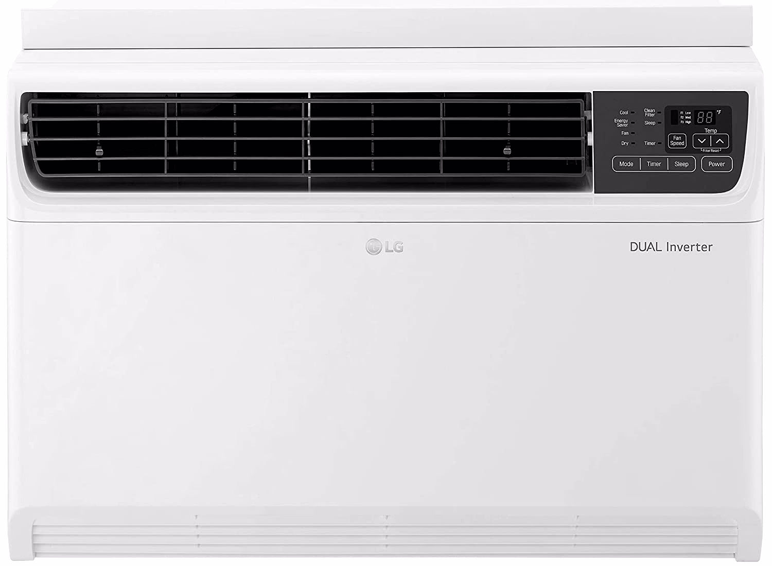 LG 1.5 Ton 3 Star Inverter Window AC (Copper, JW-Q18WUXA1, White) image 1