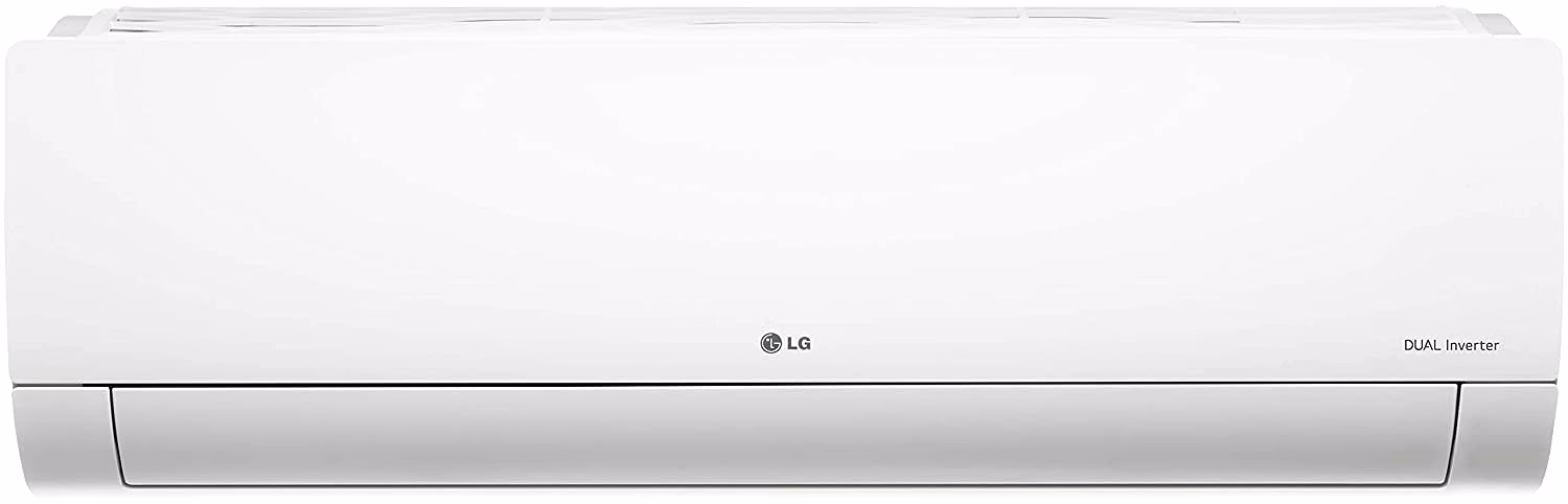 LG 1.5 Ton 5 Star Inverter Split AC (Copper, 4-in-1 Convertible Cooling, HD Filter with Anti-Virus Protection, 2021 Model, MS-Q18ENZA, White) image 1