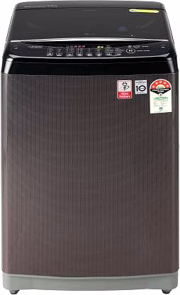 LG 8 kg 5 Star Rating Jet Spray Fully Automatic Top Load Black  (T80SJBK1Z) image 1