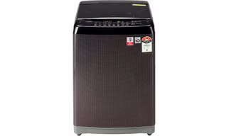 LG 8 kg 5 Star Rating Jet Spray Fully Automatic Top Load Black  (T80SJBK1Z)
