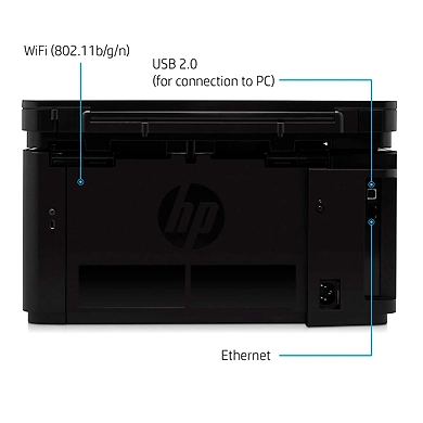 HP LaserJet Pro M126nw Multi-Function Monochrome Laser Printer with Wi-Fi &amp; Network-1