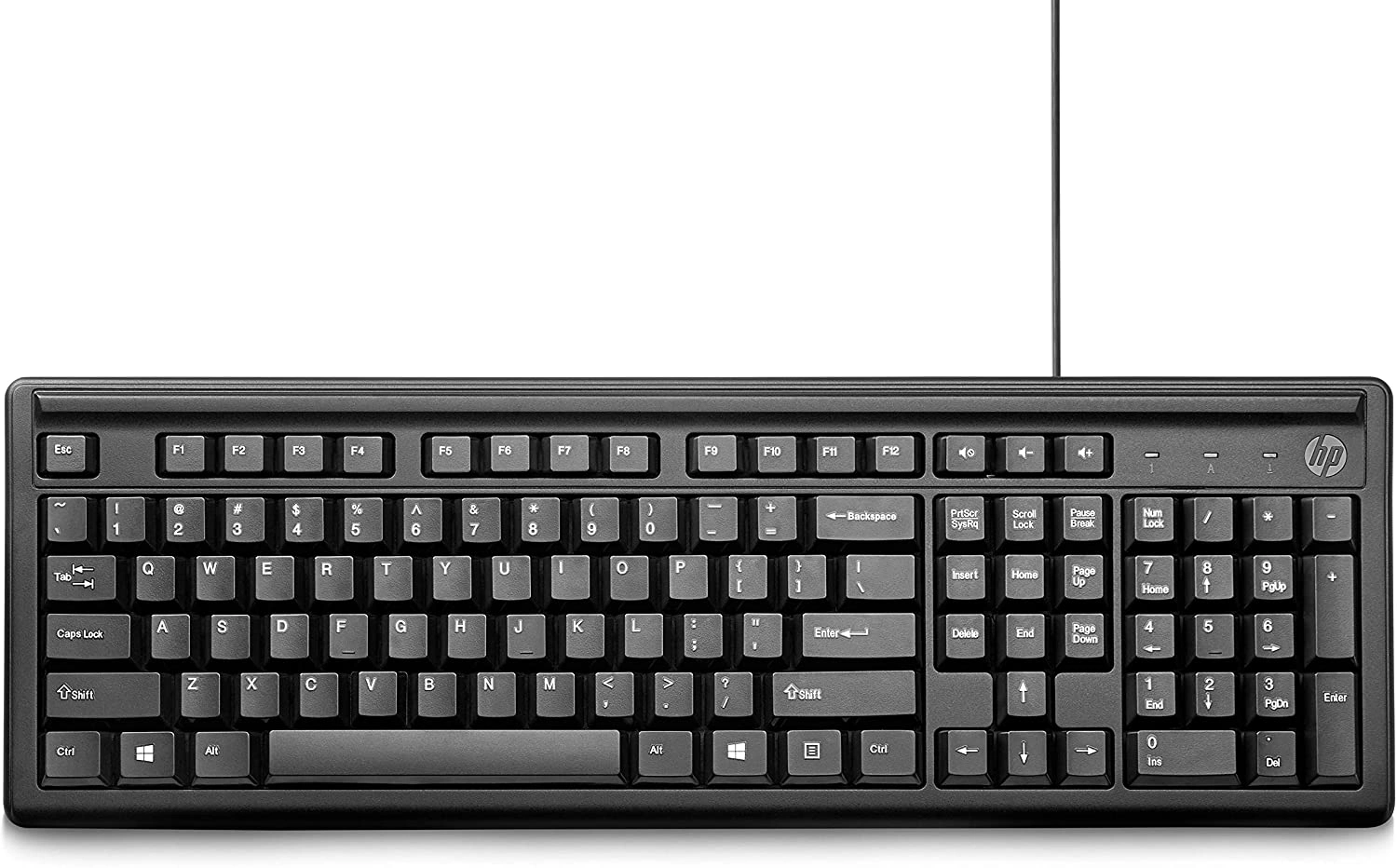 HP Wired Keyboard 100-2UN30AA
