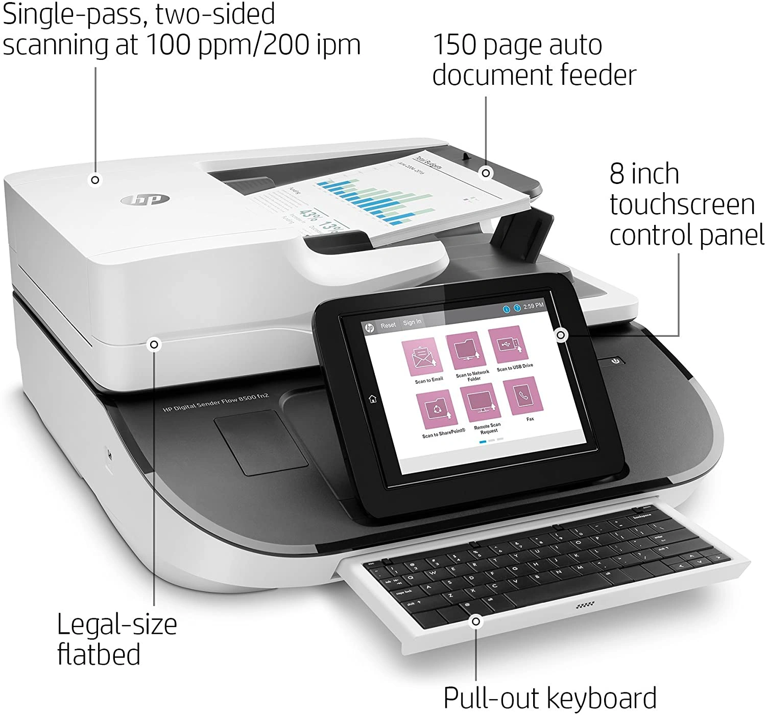 HP Digital Sender Flow 8500 fn2 Document Capture Workstation-4