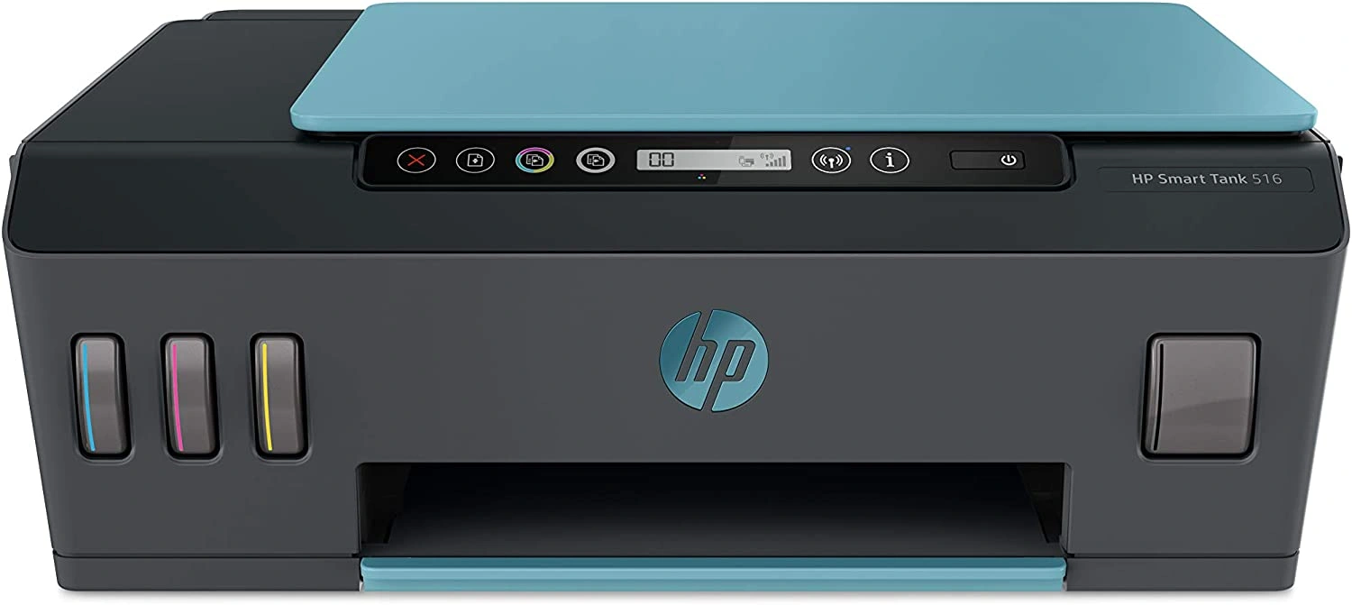 HP           Smart           Tank      /       516        Wireless        /          All-in-One             colour        printer                 /      print    /  scan    /  copy-3YW70A