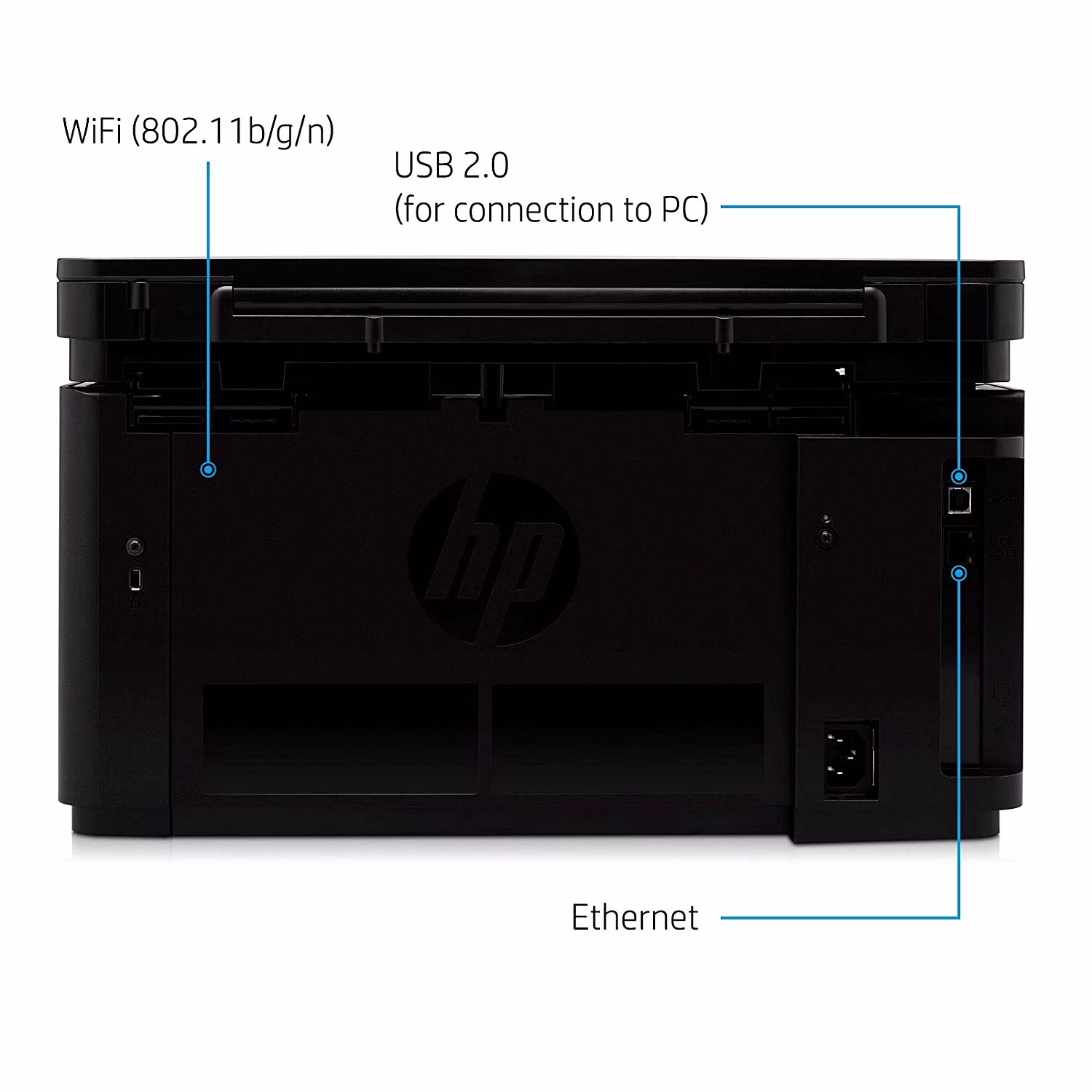 HP Laserjet Pro MFP M126a - Multifunction Black and White Laser Printer image 2