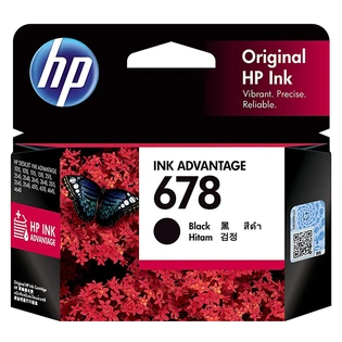 HP 678 Black Ink Advantage Cartridge CZ107AA