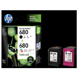 HP 680 2-pack Black/Tri-color Original Ink Advantage Cartridges