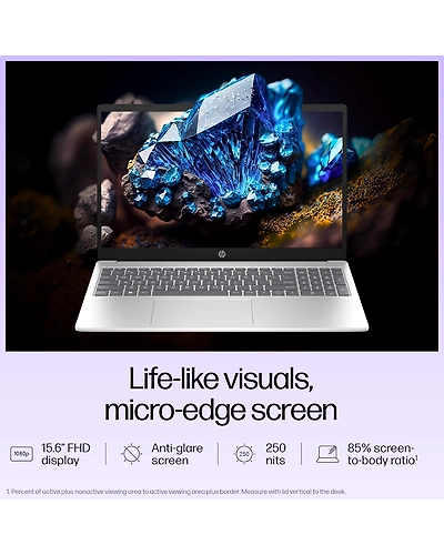 HP Laptop 39.6 cm (15.6) 15-fc0156AU, Silver Buy Now at Expert Solutions India-1