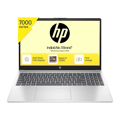 HP Laptop 39.6 cm (15.6) 15-fc0154AU, Silver-HPLAPTOPFC0154AU