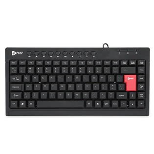 USB Mini Multimedia Keyboard Enter E-UMK (Black)