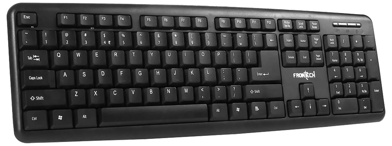 Usb Keyboard Frontech FT-1672(Black)-1672