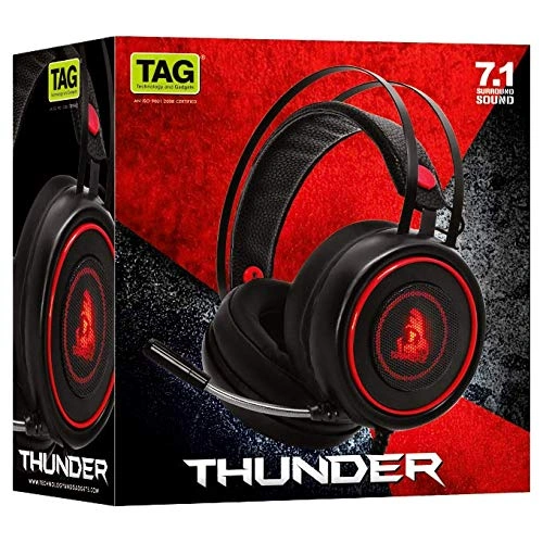 Headphone - TAG GAMERZ Thunder Gaming with 7.1 Surround Sound-2