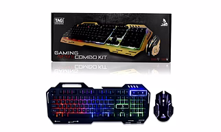 USB Combo Keyboard/Mouse TAG GAMERZ  AVENGER (Black)