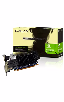 GALAX GeForce GT 710 2GB 2GB 64-bit GDDR3 - DVI-D, HDMI, VGA