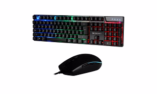 Zebronics Zeb-War Gaming USB Keyboard and Mouse Combo(Black)