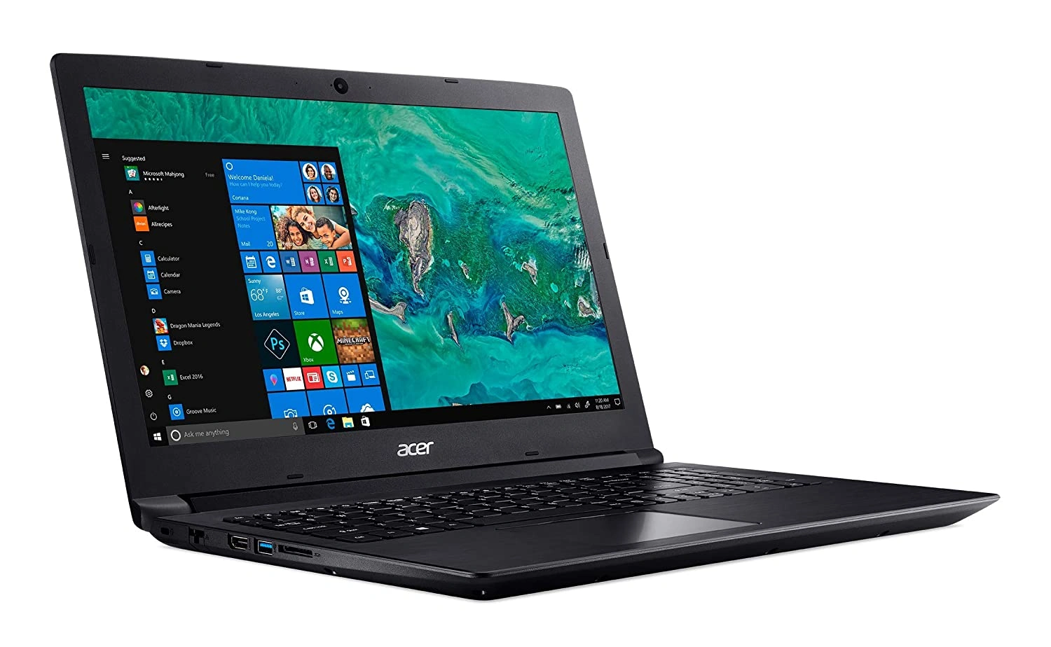 ACER LAPTOP RYZEN 3/4GB/1TB/15.6&quot;/WIN 10 A315-41 UN.GY9SI-049-1