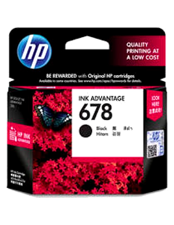 HP 678 BLACK ORIGINAL-HP678K