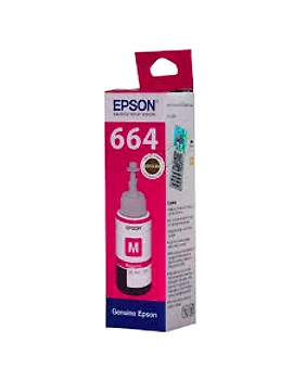 EPSON 664 MAGENTA ORIGINAL INK-EPSON664M-sm