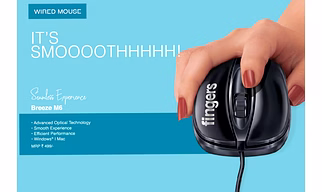 FINGERS USB MOUSE BREEZE M6 WIRED