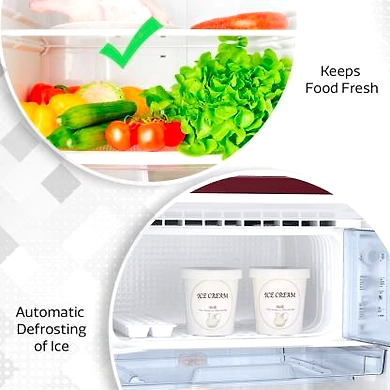 Bosch Double Door Refrigerator KDD46XI30I(401)-2