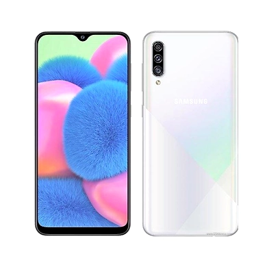 Samsung Galaxy A30s (64 GB, 4 GB RAM,Prism Crush White)-MOBSMA307FZBK