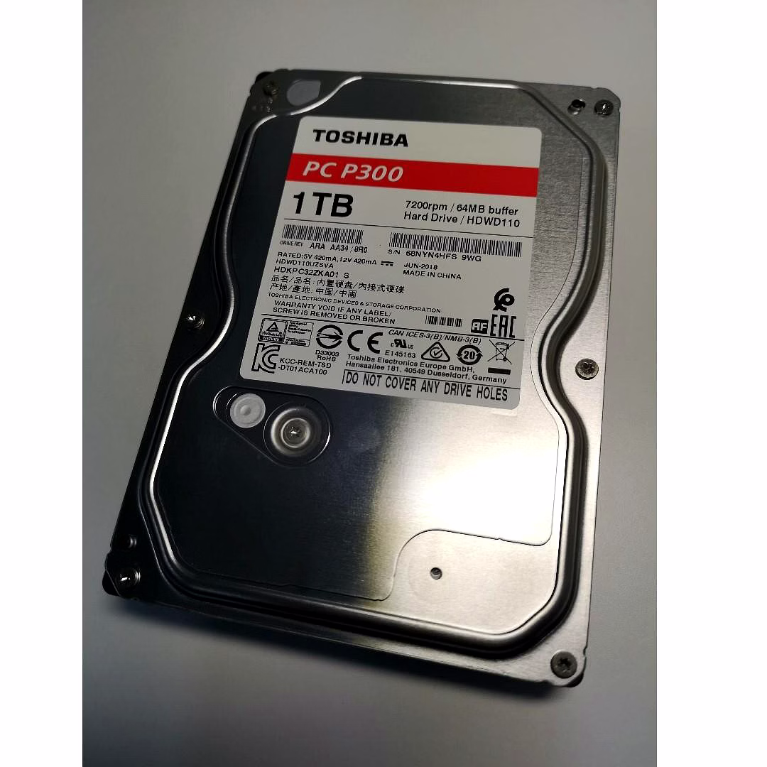 Toshiba HDD 1TB desktop image 1