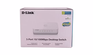 D-Link 5-Port 10/100Mbps Desktop Switch