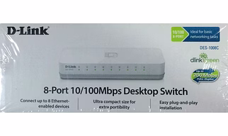 D-Link 8-Port 10/100Mbps Desktop Switch