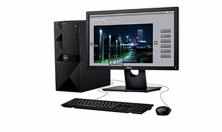 Desktop Dell Core I3 9th Gen/4GB/1TB
