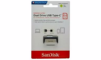 SanDisk Dual Drive USB Type-C 64gb