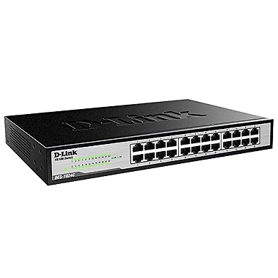 D-LINK 24 PORT SWITCH 10/100-DES-1024C