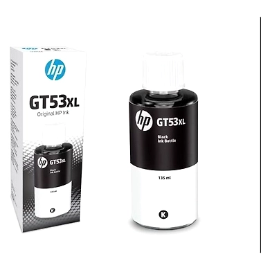 HP GT 53XL BLACK INK BOTTLE (135ML)-1VV21AA