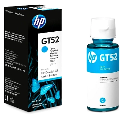 HP GT 52 CYAN INK BOTTLE (70ML)-M0H54AA