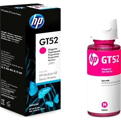 HP GT 52 MAGENTA INK BOTTLE (70ML)-M0H55AA