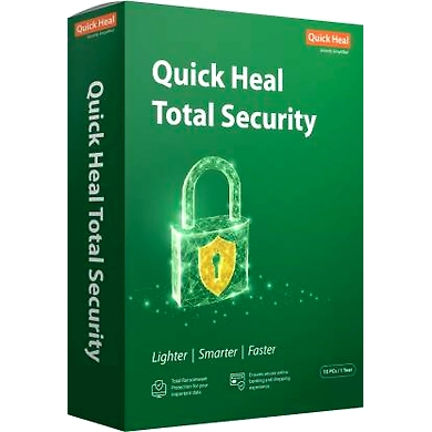 QUICK HEAL TOTAL SECURITY 10 USER (1 YR)-Quick-healTR-10
