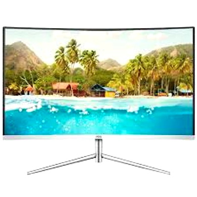 AOC 27&quot; CURVED MONITOR WITH HDMI BEZZLELESS-C27V1Q-WS
