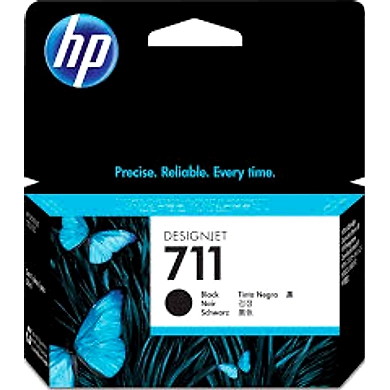 HP 711 38-ml BLACK PLOTTER INK CARTRIDGE-CZ129A