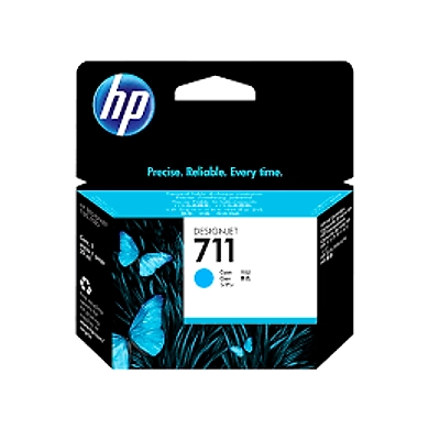 HP 711 29-ml CYAN PLOTTER INK CARTRIDGE-CZ130A