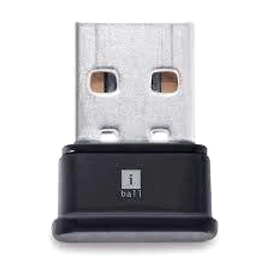 i-ball 300M Wireless-N Mini USB Adapter (iB-WUA300NM)-iB-WUA300NM