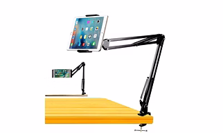 BROLAVIYA Universal Flexible Gooseneck Long Lazy Mobile/Tablet Holder and Stand