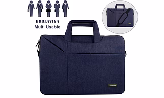 BROLAVIYA® 15.6 inch Water Resistant Laptop Sleeve Bag