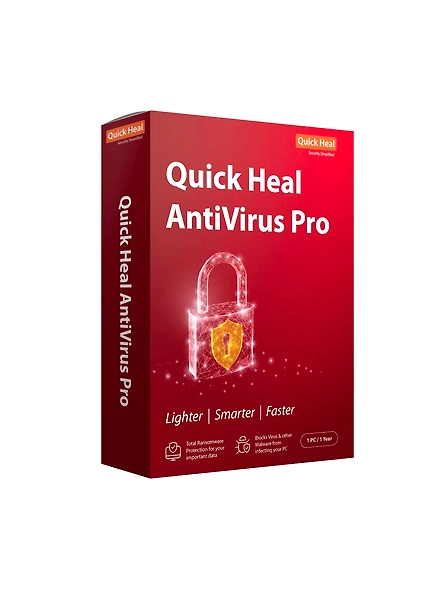Quick Heal Antivirus Pro Latest Version - 1 PC, 1 Year-LR1