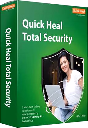 QUICK HEAL Total Security 1 User 1 Year image 1