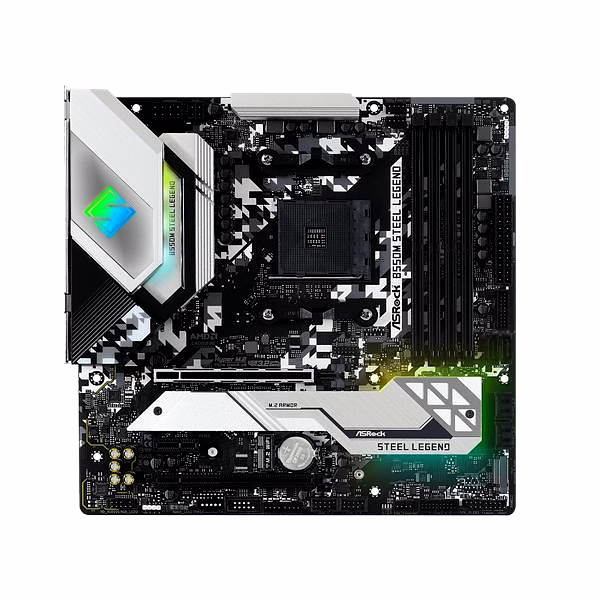 Asrock B550M Steel Legend Motherboard image 2