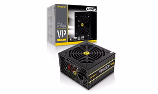 Antec VP450P Plus 450 Watt Power Supply 85% efficient I 80 Plus 230V Standard Certified