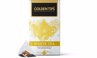 Golden Tips Darjeeling Pyramid White Tea Bag (20 cups, 30 Grams)