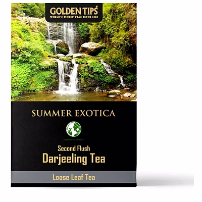 golden tips summer exotica second flush darjeeling black tea (8.81oz - 250 gm - 125 cups)