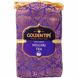 golden tips nilgiri black tea loose leaves brocade bag (100 gram, 50 cups)